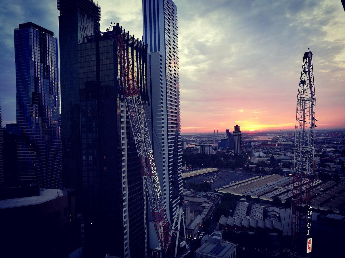 Hfn Heart Of Melbourne Cbd Apartman Kültér fotó
